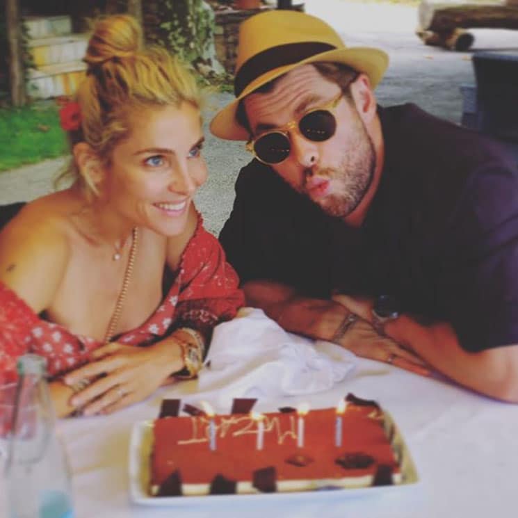 Chris Hemsworth shows his funny side during Elsa Pataky's b-day celebration