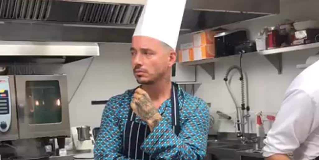 Is J Balvin leaving music... to become a chef?
