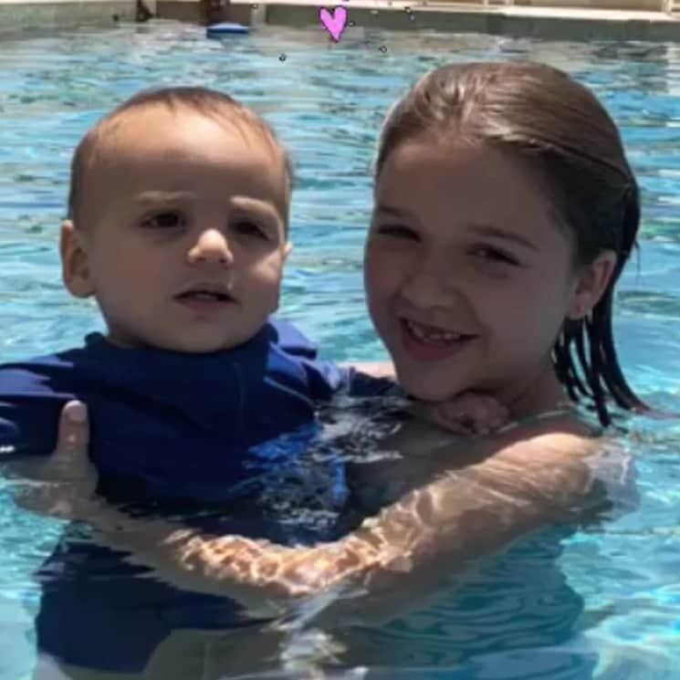 Harper Beckham and baby Santi are bffs, see their latest playdate