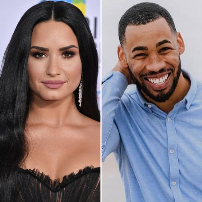 Demi Lovato is publicly flirting with 'The Bachelorette' contestant Mike Johnson 