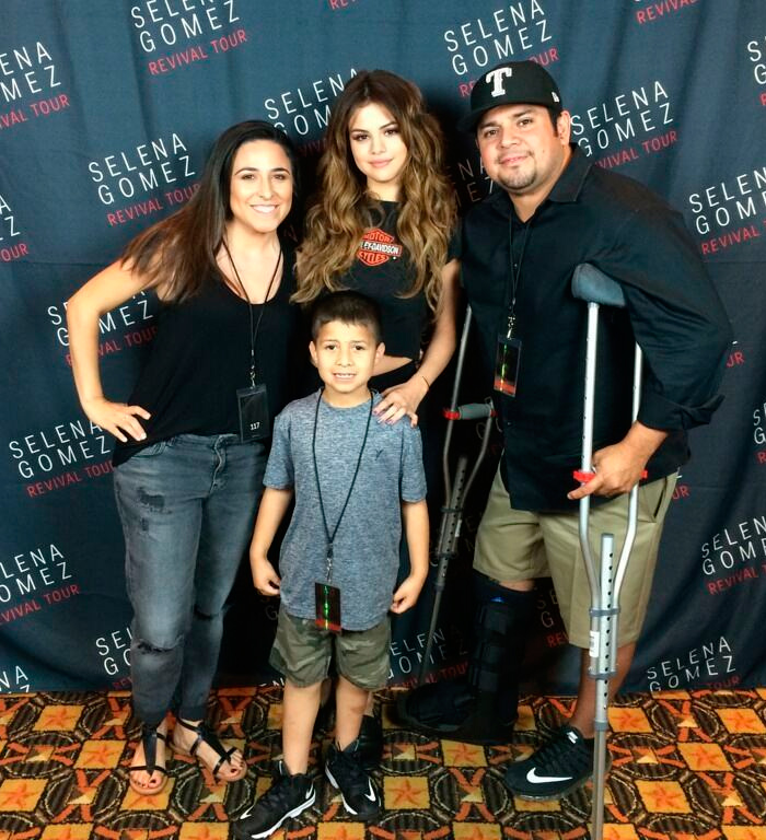 Selena Goméz y su papá Ricardo Goméz, 2021