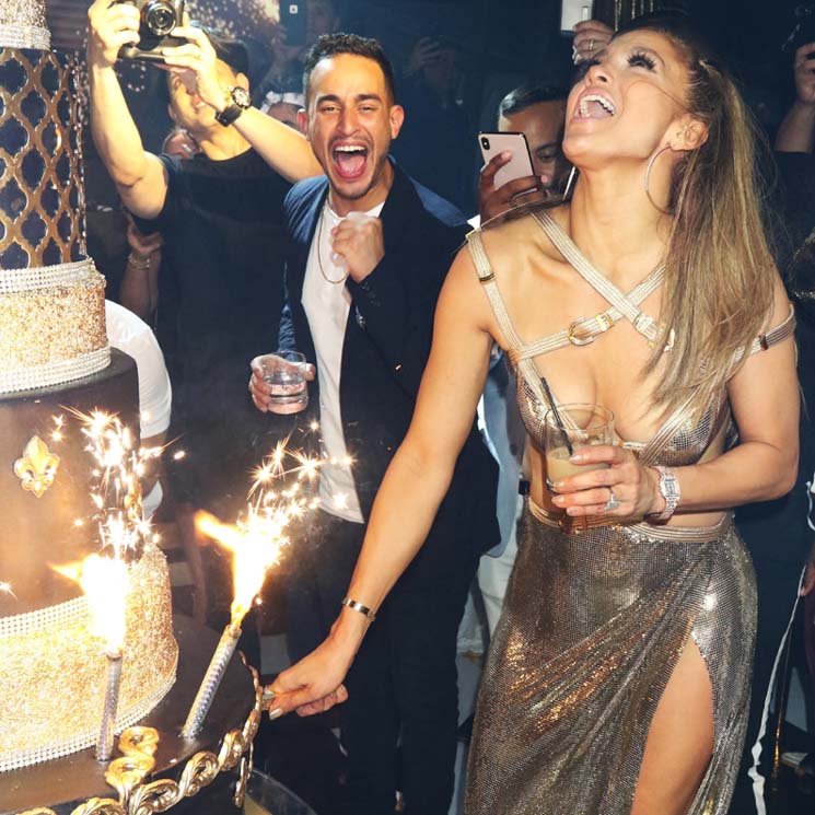 Jennifer Lopez 50th birthday bash