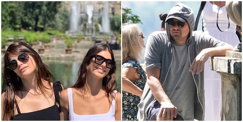 Going strong! Leonardo DiCaprio and Camila Morrone vacation with their parents in Italy