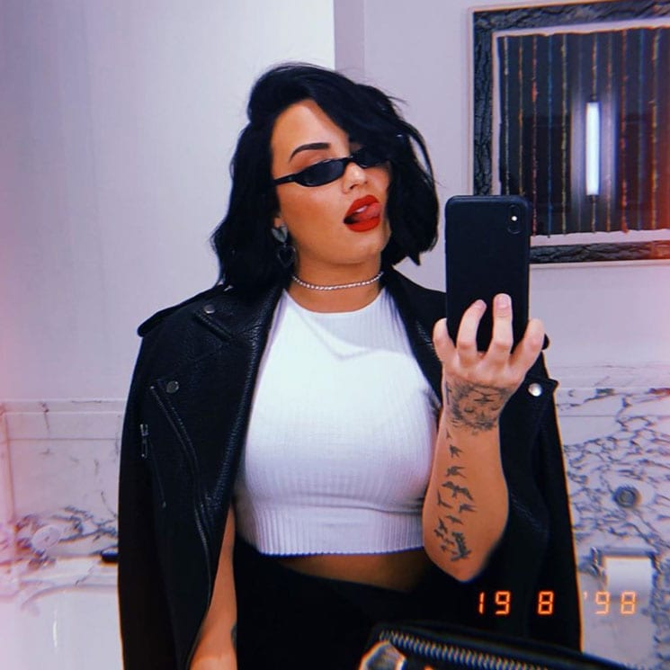 Demi Lovato says goodbye to 26 with edgy new photo