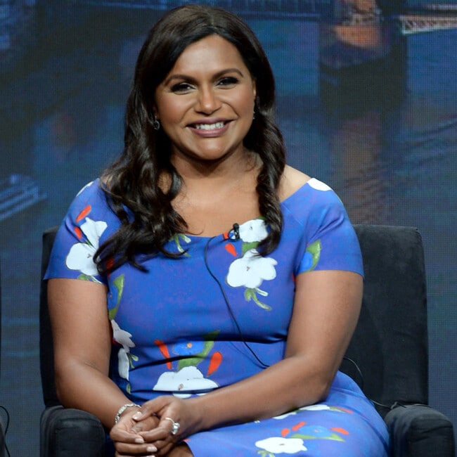 Mindy Kaling and daughter Katherine have stylish twinning moment in rare new pic