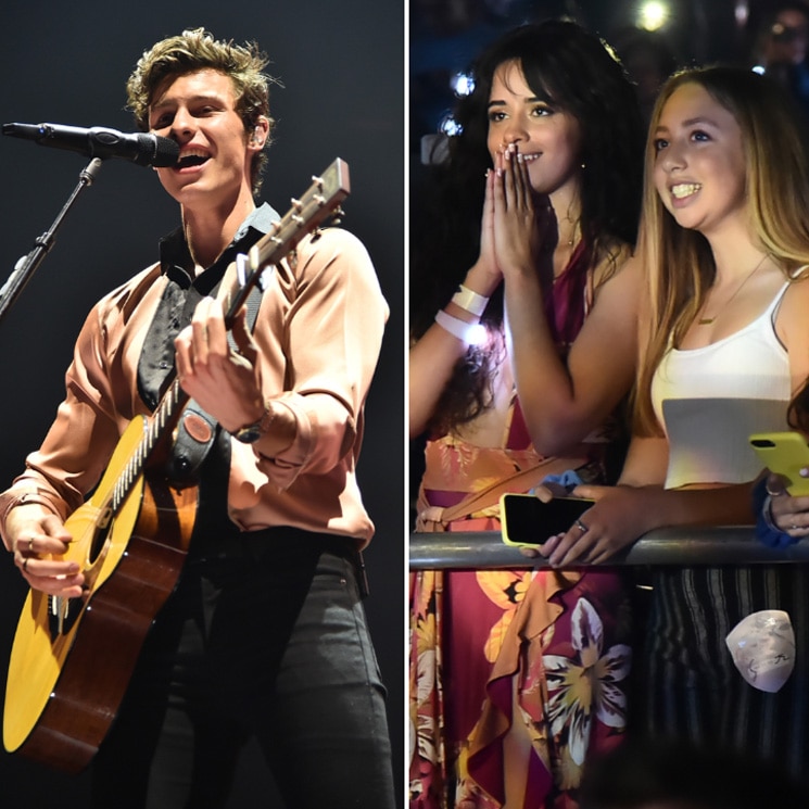 Camila Cabello watching Shawn Mendes perform is the most adorable thing ever