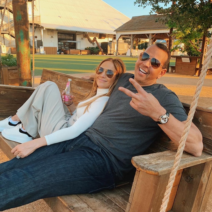 Jennifer Lopez and Alex Rodriguez