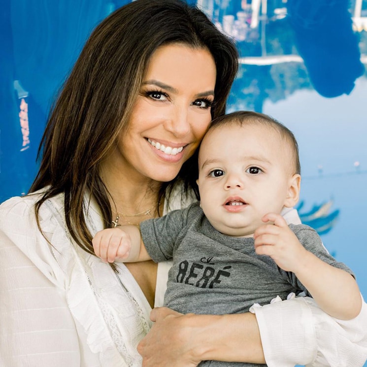 Eva Longoria and Santi