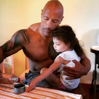 Dwayne Johnson has tea party with daughter – this pic will make your melt!
