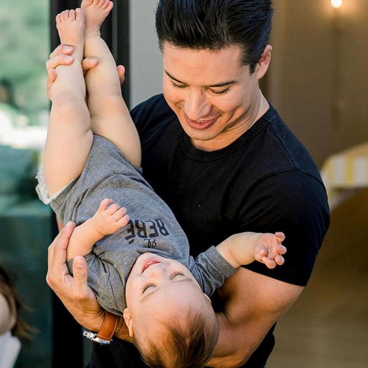 Happy Bday, Mario! Eva shares cute pic of Baby Santi and Mario Lopez