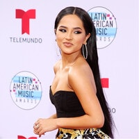 What are Becky G and Sofia Reyes’ lucky charms during shows?