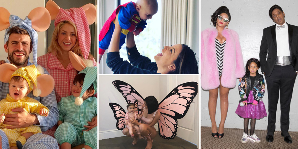 What's better than celebrity Halloween costumes? Their kiddos'!