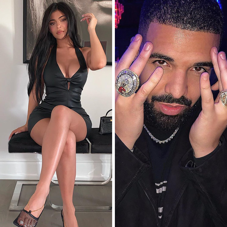 Kylie Jenner and Drake get close at his 33rd birthday bash