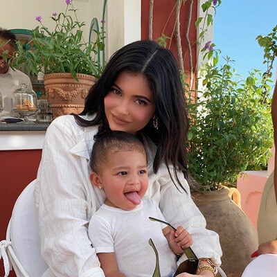 Kylie Jenner and her daughter Stormi Webster
