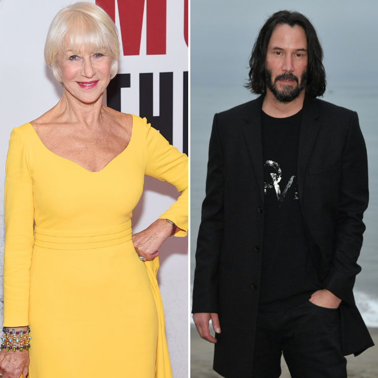 Helen Mirren has the best reaction to being mistaken for Keanu Reeves' girlfriend