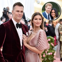Gisele Bündchen and Tom Brady channel Meghan and Harry with loved-up pic