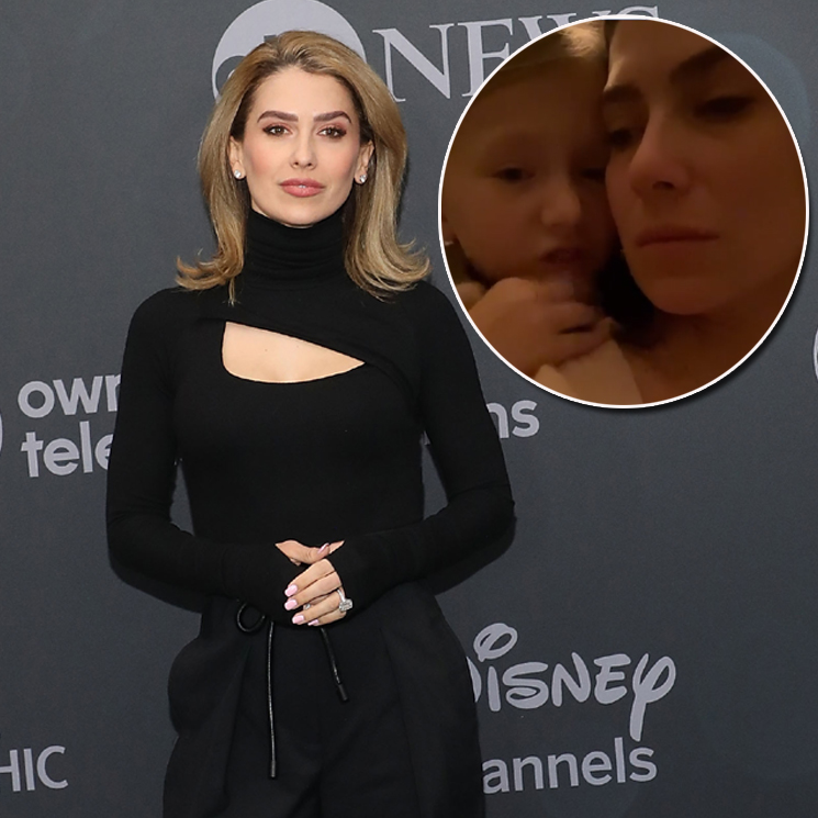 Hilaria Baldwin shares heartbreaking video she sent to Alec Baldwin to tell him they lost their baby