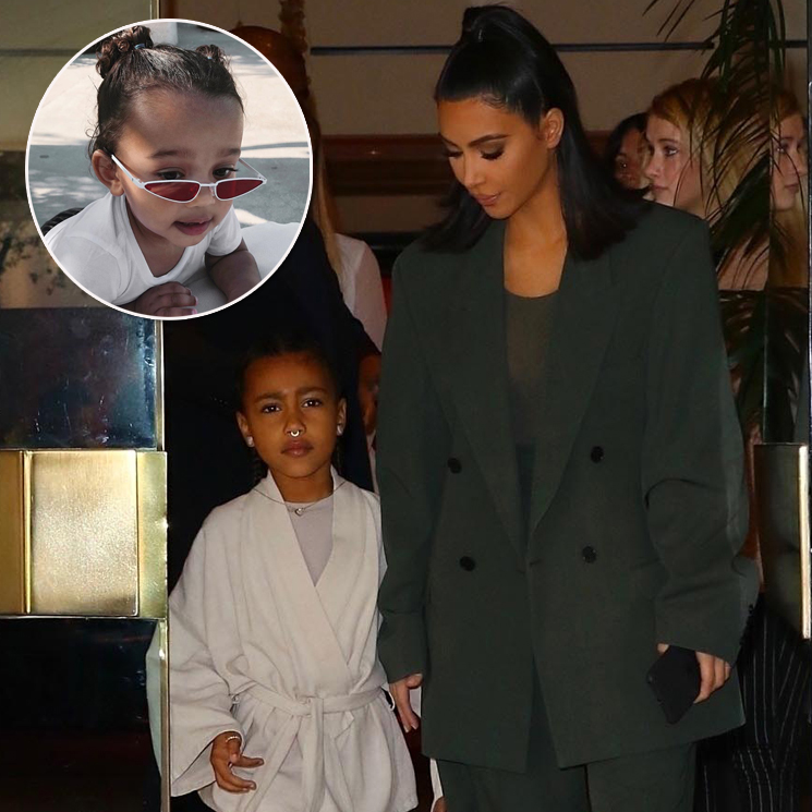 Little influencers! Kim Kardashian's daughters North West and Chicago rock '90s style