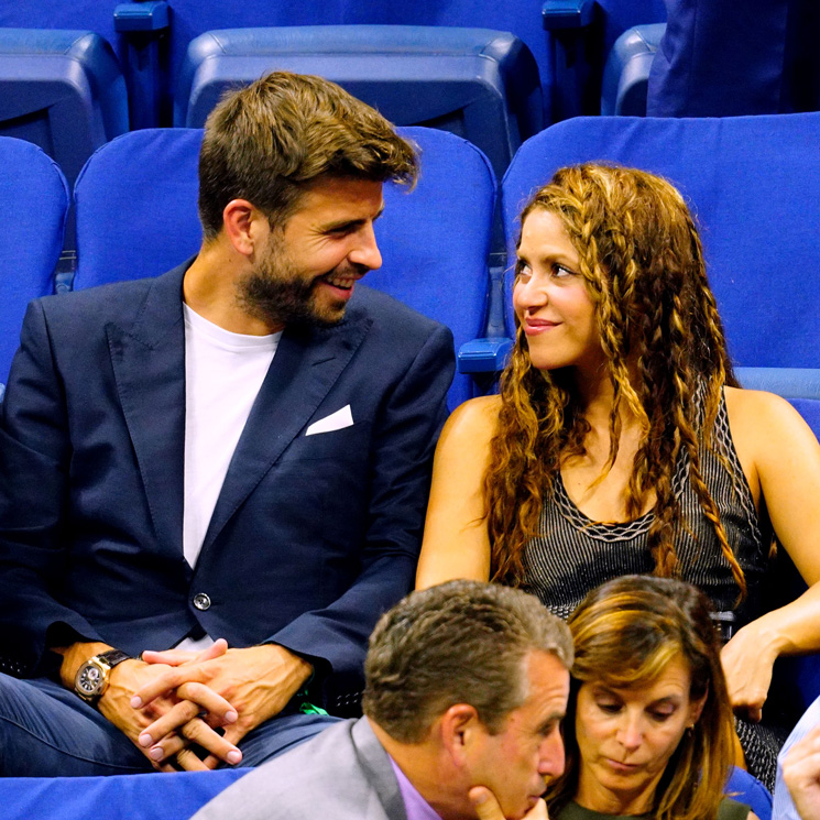 Shakira crushes Gerard Pique with a hug as they celebrate a big victory