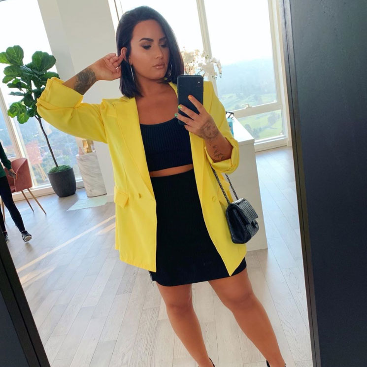 Demi Lovato fans freak out as singer posts picture of her baby bump
