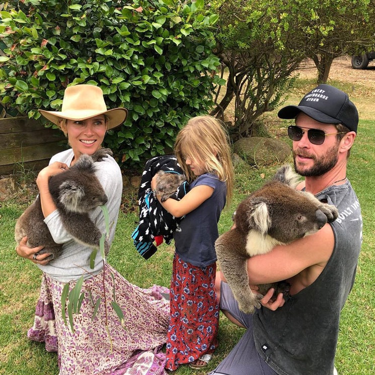 Elsa Pataky takes her kids to enchanted Crystal Castle - see the pics!