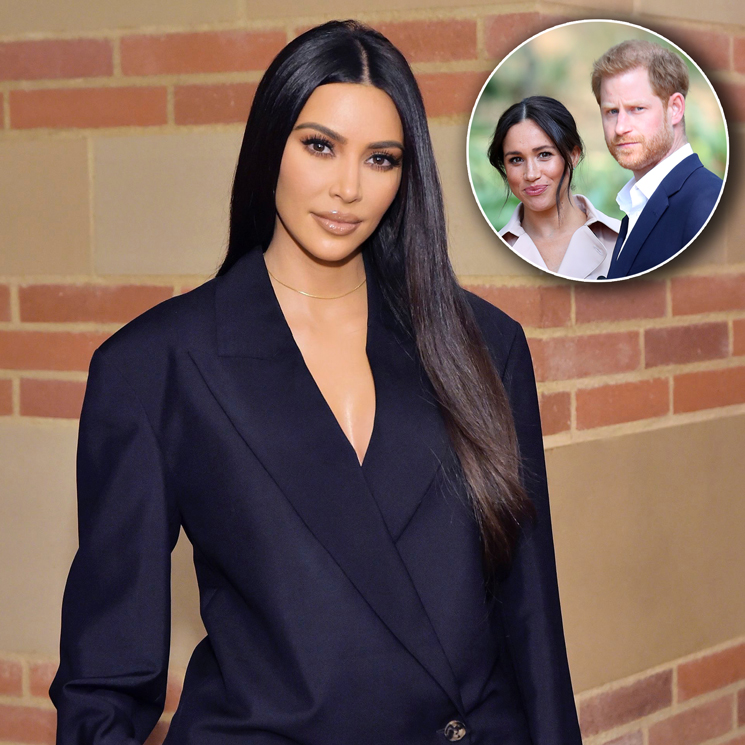 Kim Kardashian empathizes with Meghan Markle's need for a 'safe place'
