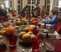 Salma Hayek shares photo of Valentina Paloma and her friends at big Thanksgiving celebration