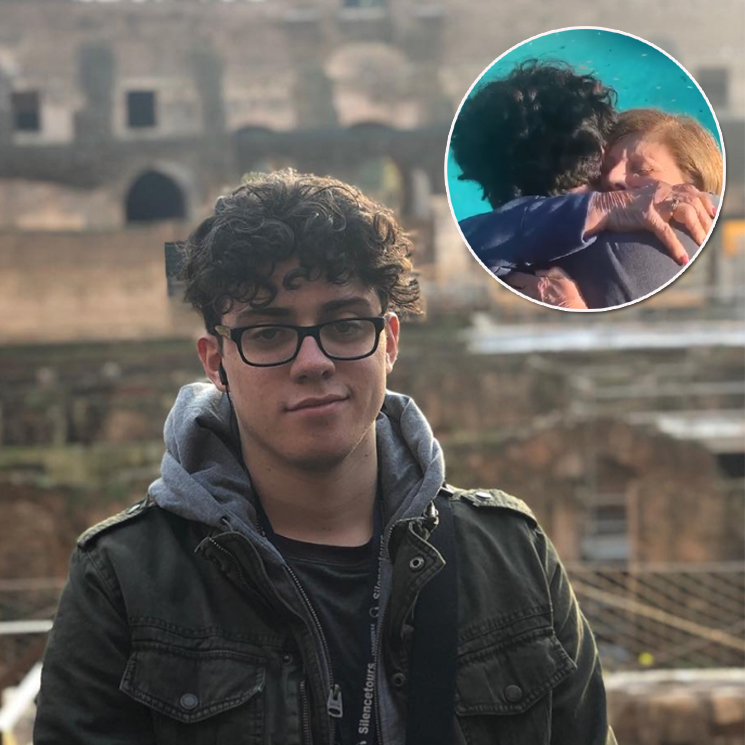Marc Anthony's son Cristian surprises his 'abuelita' in emotional Thanksgiving video