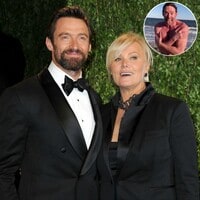 Hugh Jackman strips down for wife's birthday and does a polar plunge!