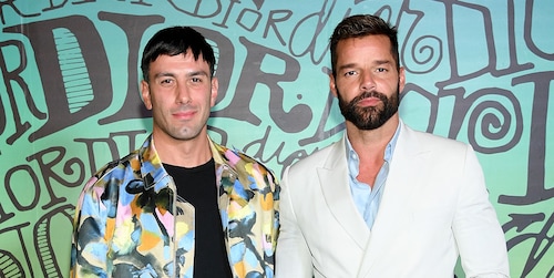 Date Night! Ricky Martin and Jwan Yosef sat front row at the Dior Men's show in Miami