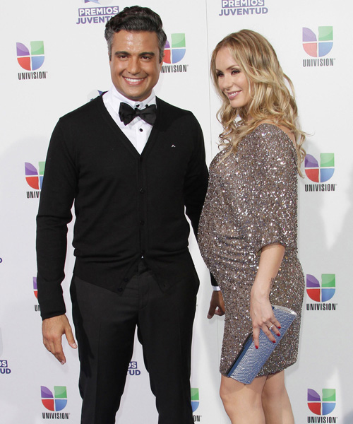 Jaime Camil y Heidi Balvarena