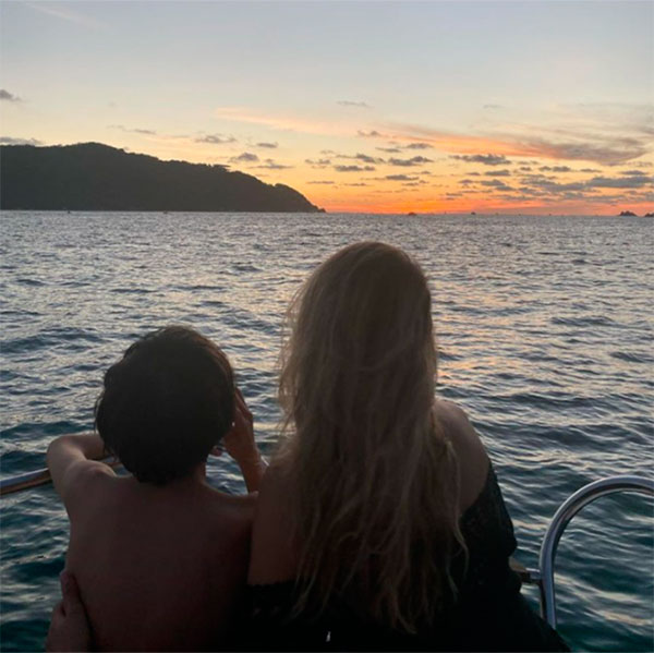 Aracely Arámbula y su hijo Miguel