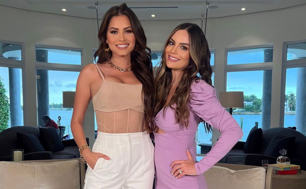 Ximena Navarrete y Andrea Meza