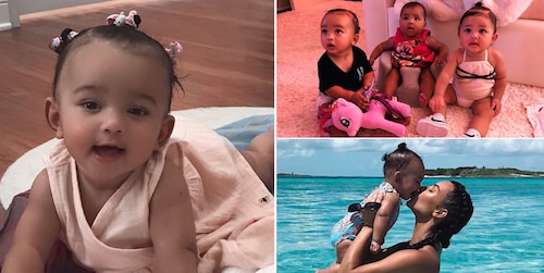Las fotos más tiernas del primer año de la hija de Kim Kardashian, Chicago West