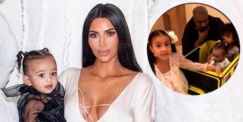 La hija menor de Kim Kardashian recibe de regalo un mini coche de lujo