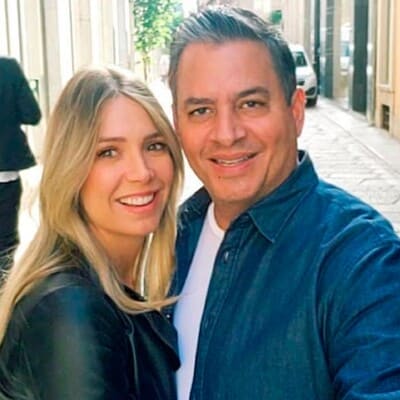 Daniel Sarcos y su esposa Alessandra Villegas