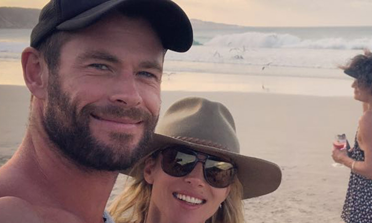 Chris Hemsworth and Elsa Pataky go off the grid