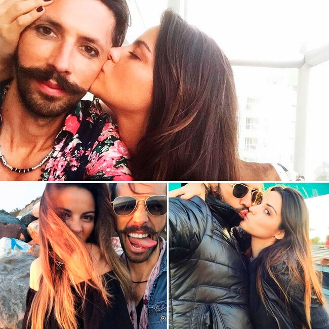 Maite Perroni felicitó a su novio en su cumpleaños con una serie de románticas fotos