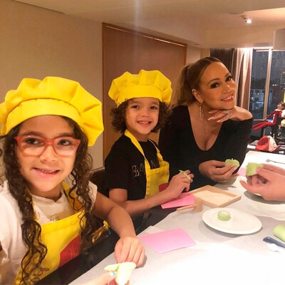 Mariah Carey y sus hijos