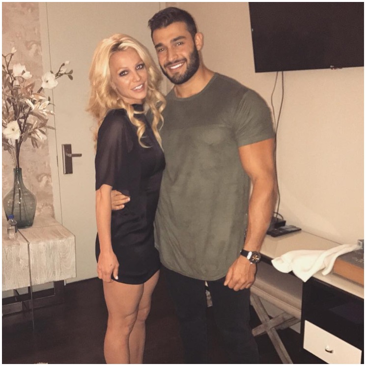 Las fotos más románticas de Britney Spears y su novio, Sam Asghari  