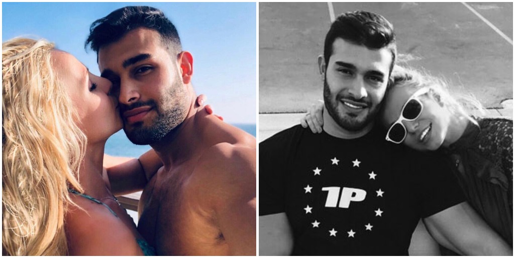 Las fotos más románticas de Britney Spears y su novio, Sam Asghari