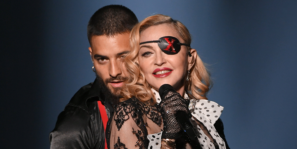 Madonna y Maluma fueron pura seducción en el escenario de los Billboard Music Awards