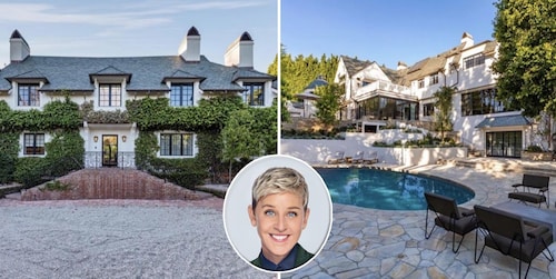 Ellen Degeneres compra propiedad de Adam Levine por $45 millones