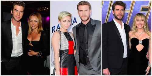 Así han cambiado Liam Hemsworth y Miley Cyrus a 10 años de conocerse