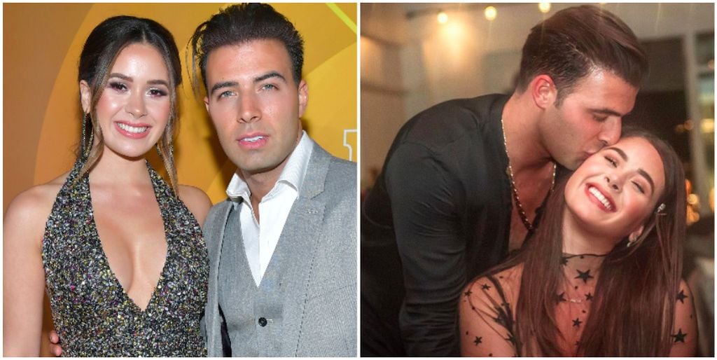 Jencarlos Canela y Danna Hernández, una pareja muy romántica Foto 1