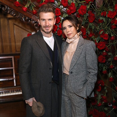 David Beckham y Victoria 