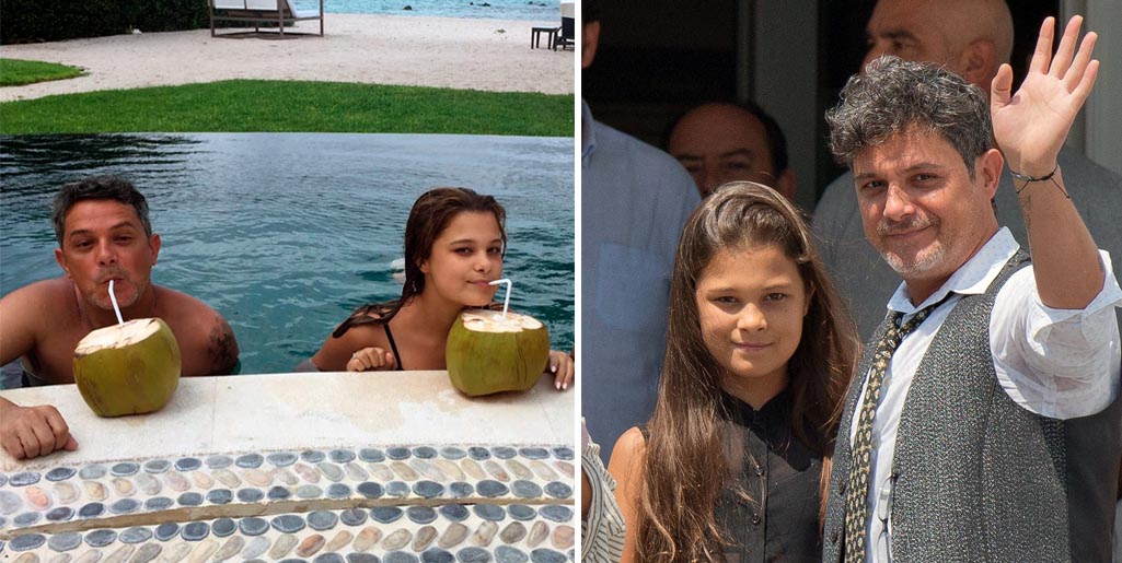 ¡Qué guapa y grande está Manuela, la hija de Alejandro Sanz!