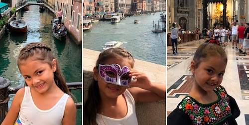 ‘Bella ragazza!’ La hija de Cristian Castro recorre Italia en sus vacaciones de verano