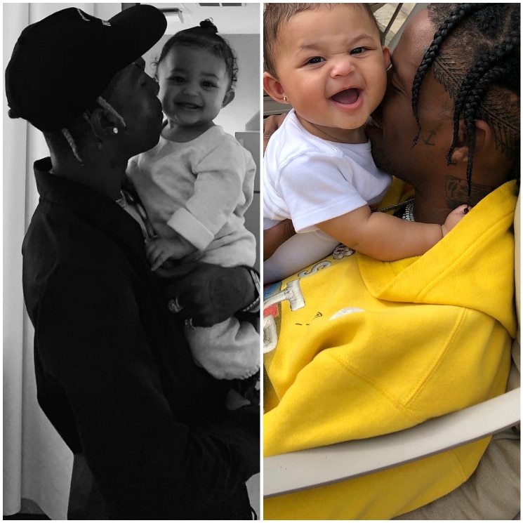 Travis Scott y las fotos que muestran su faceta más tierna como papá