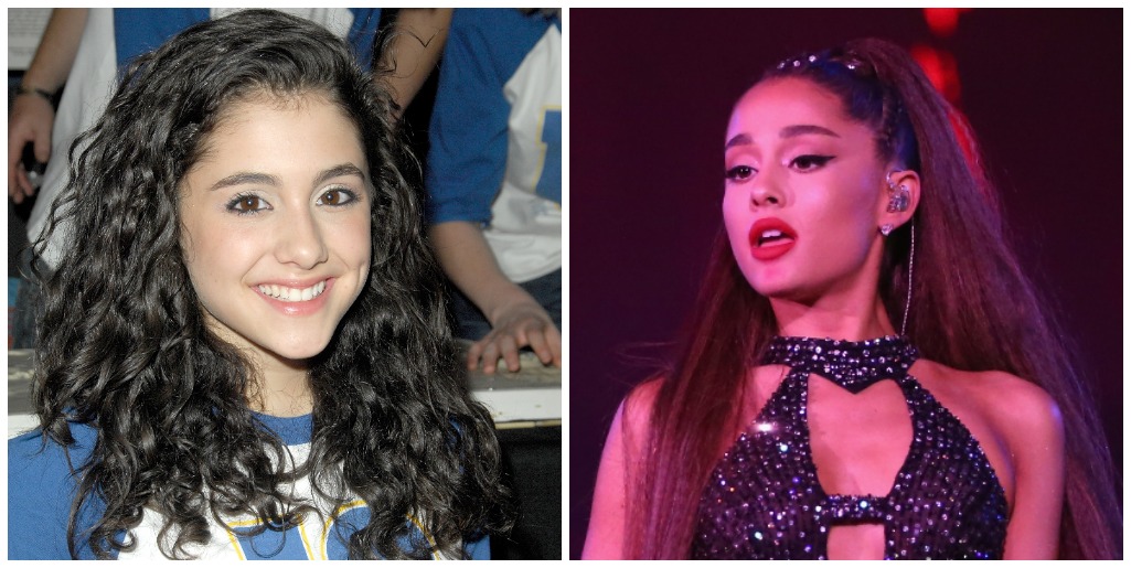 Ariana grande antes y despues